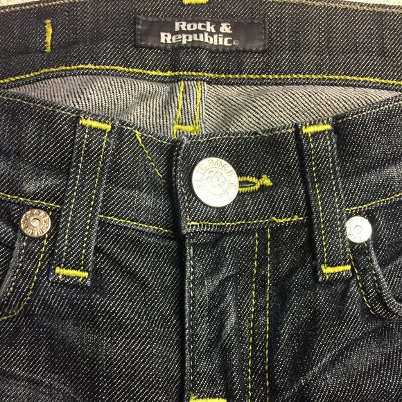 Rock & Republic Women's Jeans, Size 24 - Picture 5 of 13
